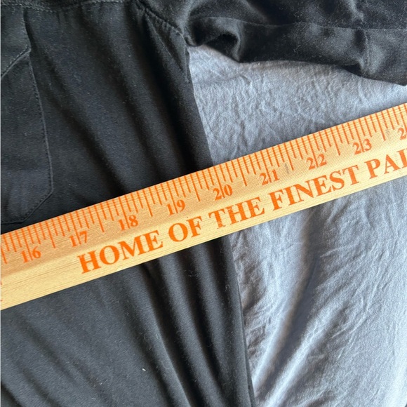 idletime shirt Men’s Large Black Collared Button Up Polo Pockets NWOT - Picture 7 of 12